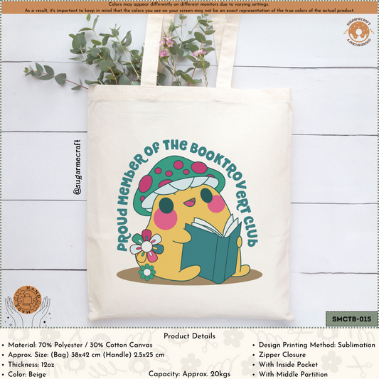 Bookish Tote Bag - Booktrovert Club