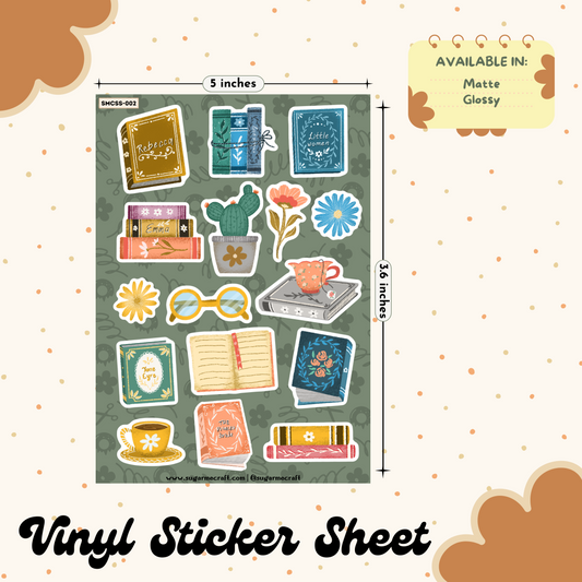 Sticker Sheet - Classic Literature