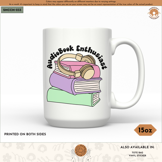 Ceramic Mug - AudioBook Enthusiast