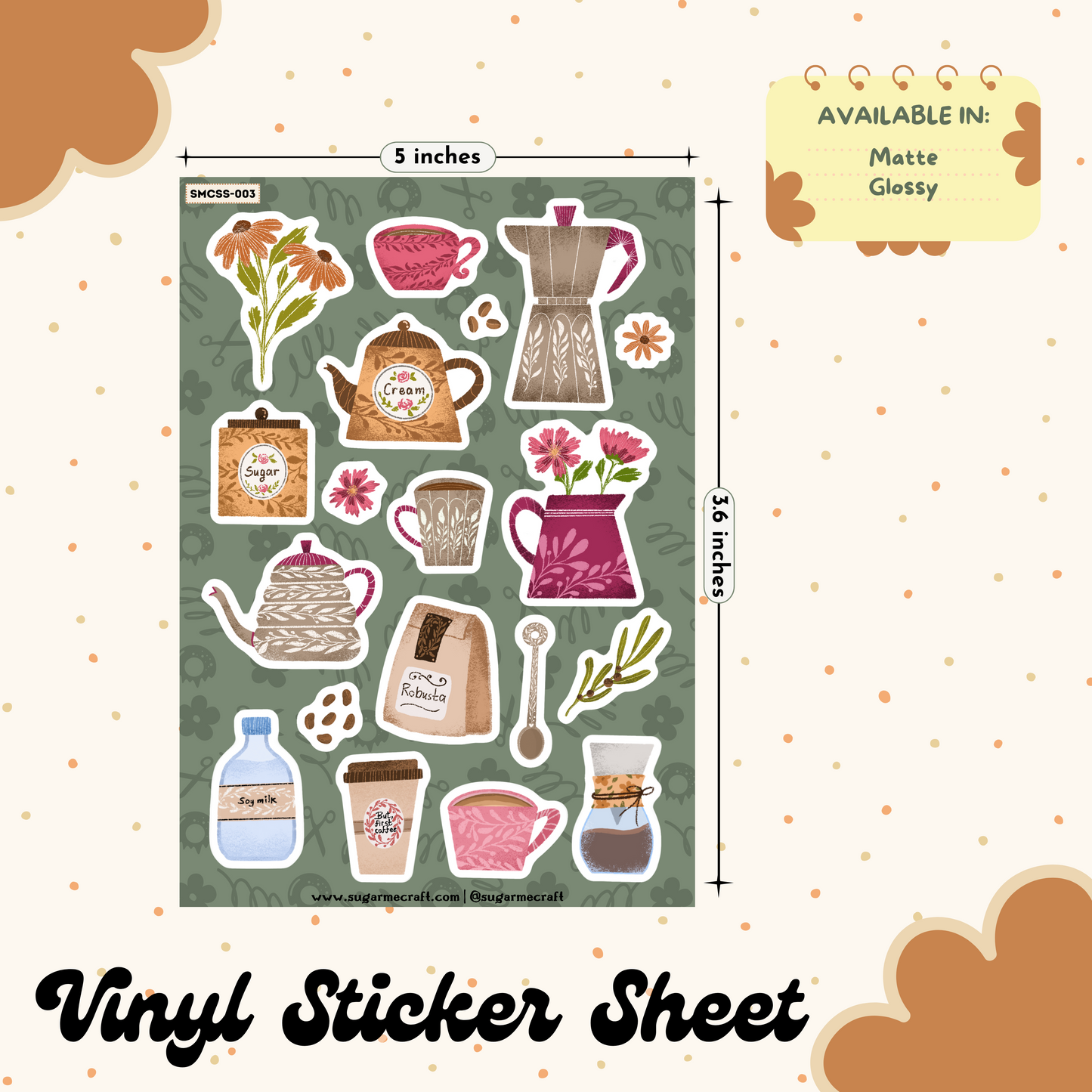 Sticker Sheet - Coffee Time