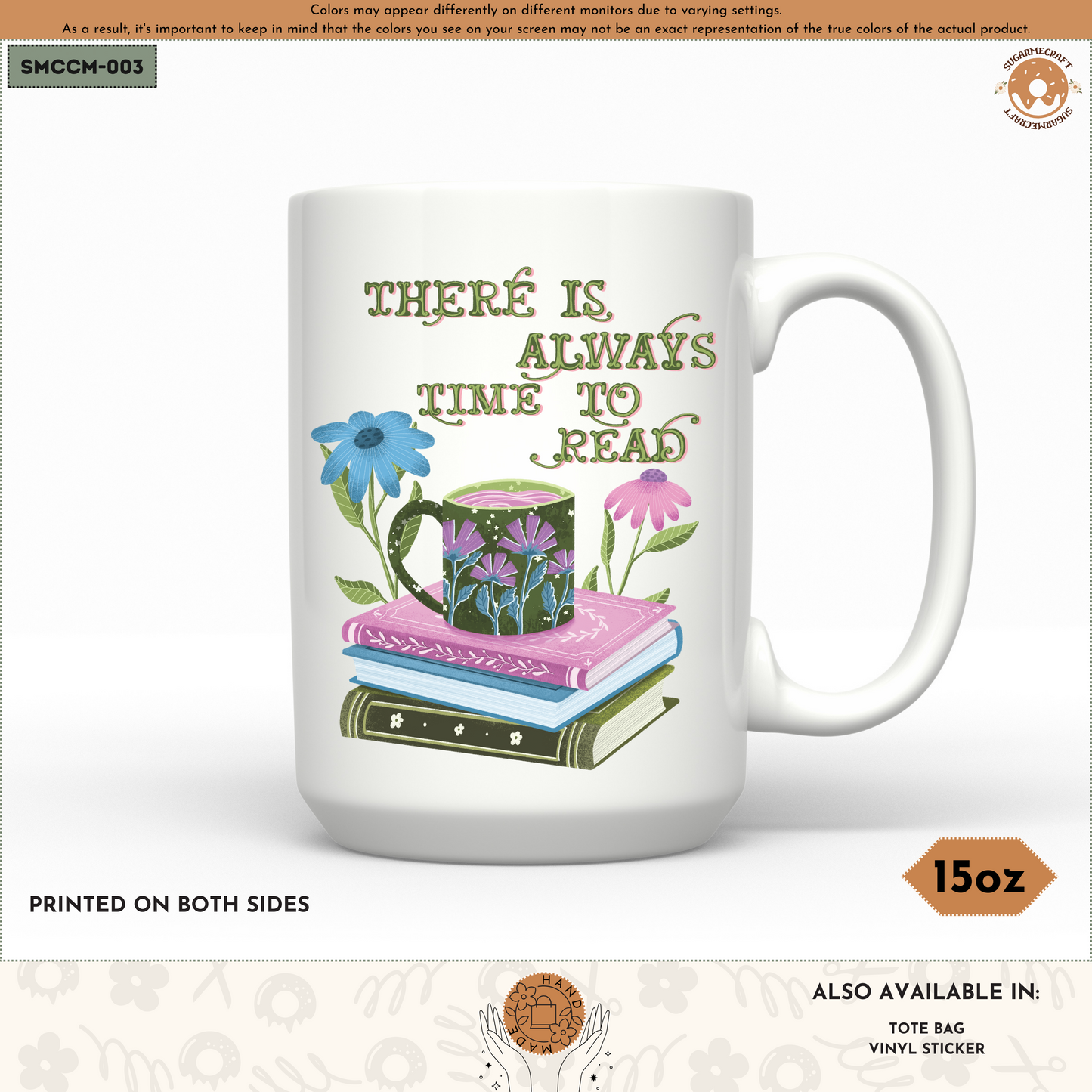 Ceramic Mug - There Is Always Time To Read